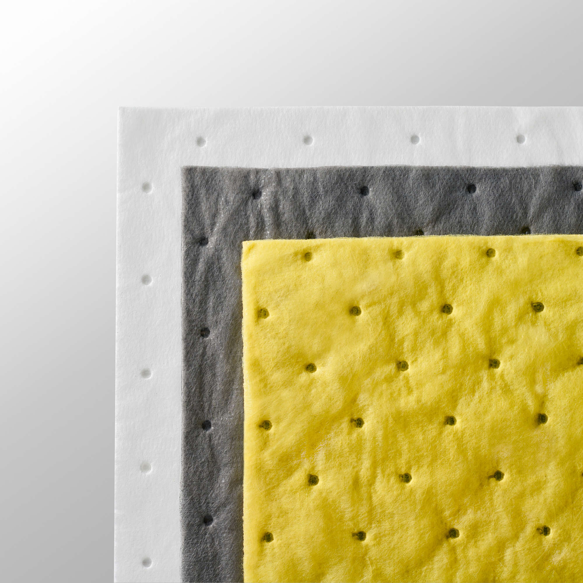 Close up texture of Composite nonwoven material