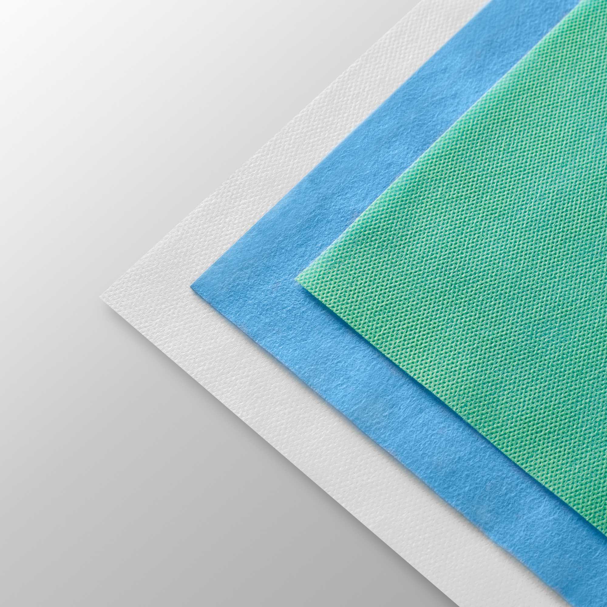 Close up texture of Spunmelt nonwoven fabric