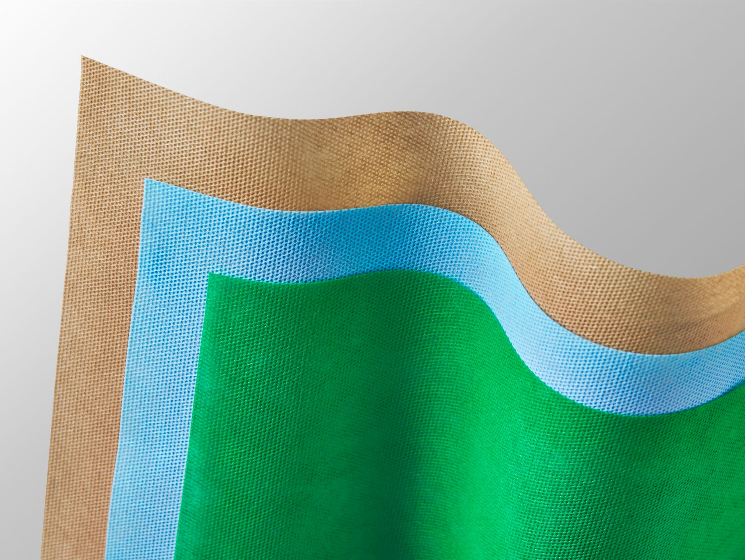 Close up texture of Spunbond nonwoven fabric